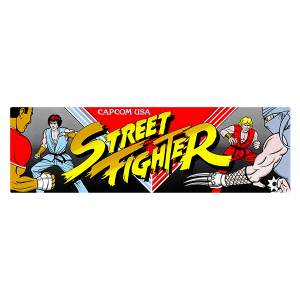 Aufkleber: Street Fighter