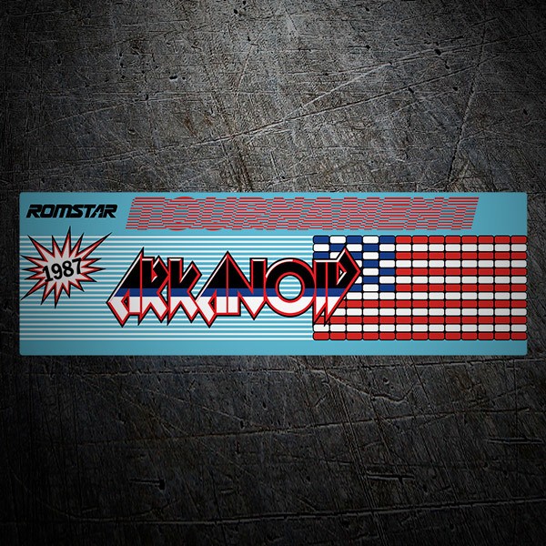 Aufkleber: Arkanoid 1987