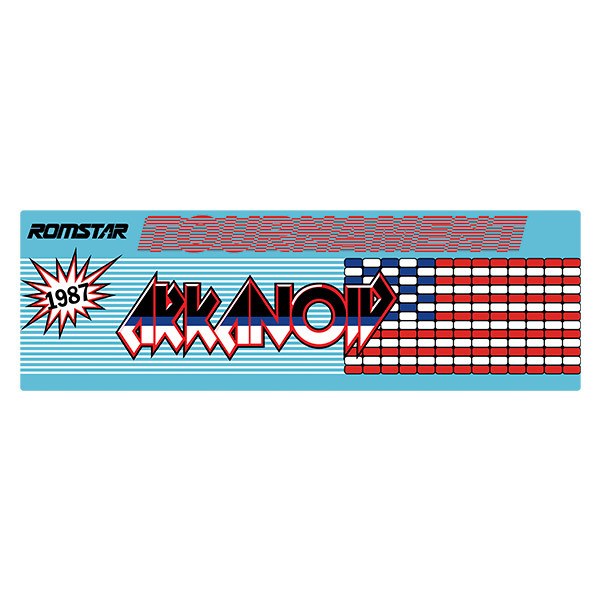 Aufkleber: Arkanoid 1987