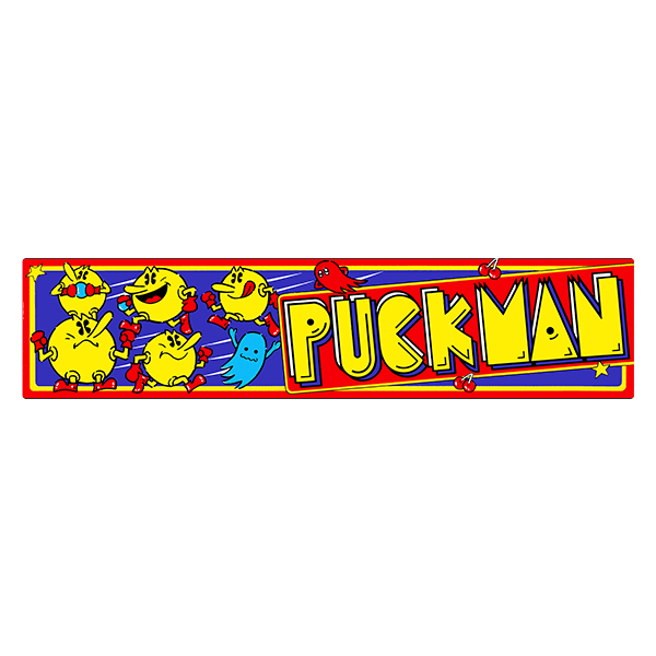 Aufkleber: Puck Man II 0