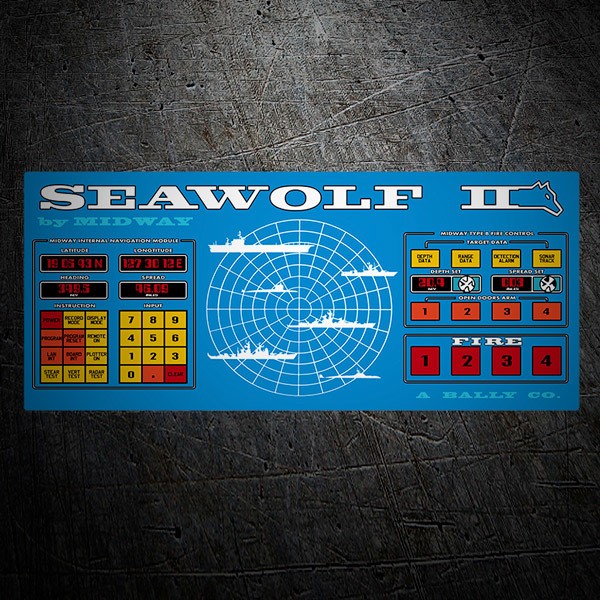 Aufkleber: Seawolf II