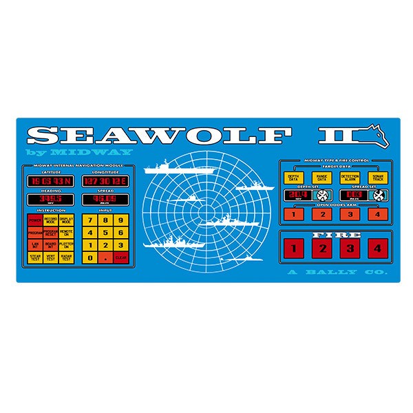 Aufkleber: Seawolf II