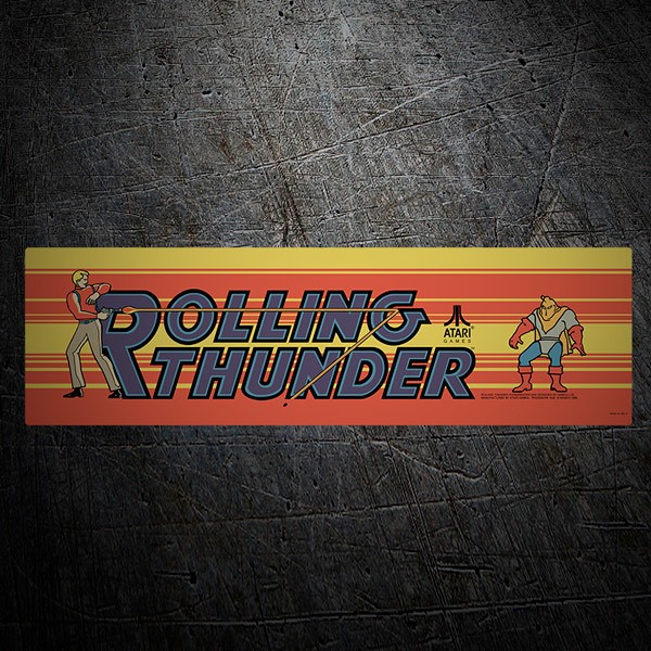 Aufkleber: Rolling Thunder