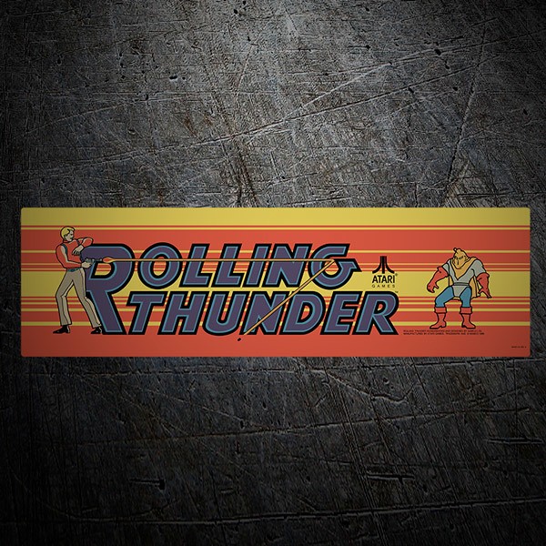 Aufkleber: Rolling Thunder