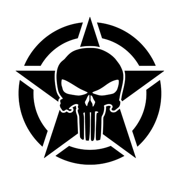 Aufkleber: Star Us Army