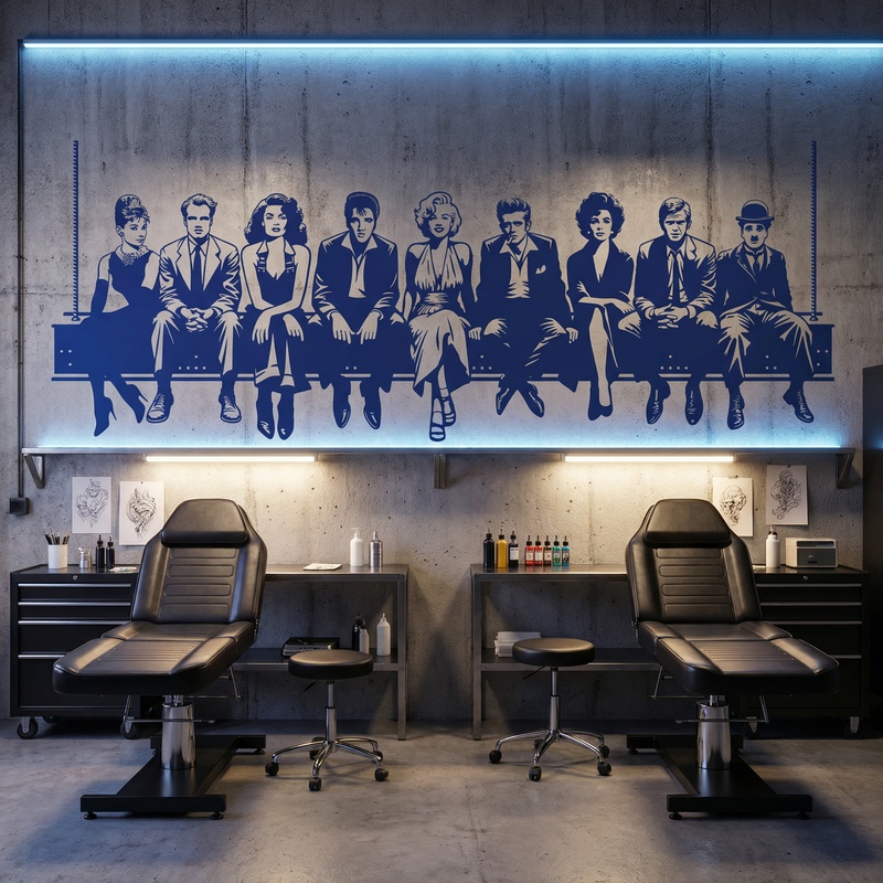 Wandtattoos: Hollywood Lunch 2024