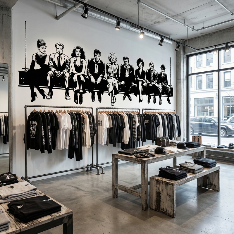 Wandtattoos: Hollywood Lunch 2024