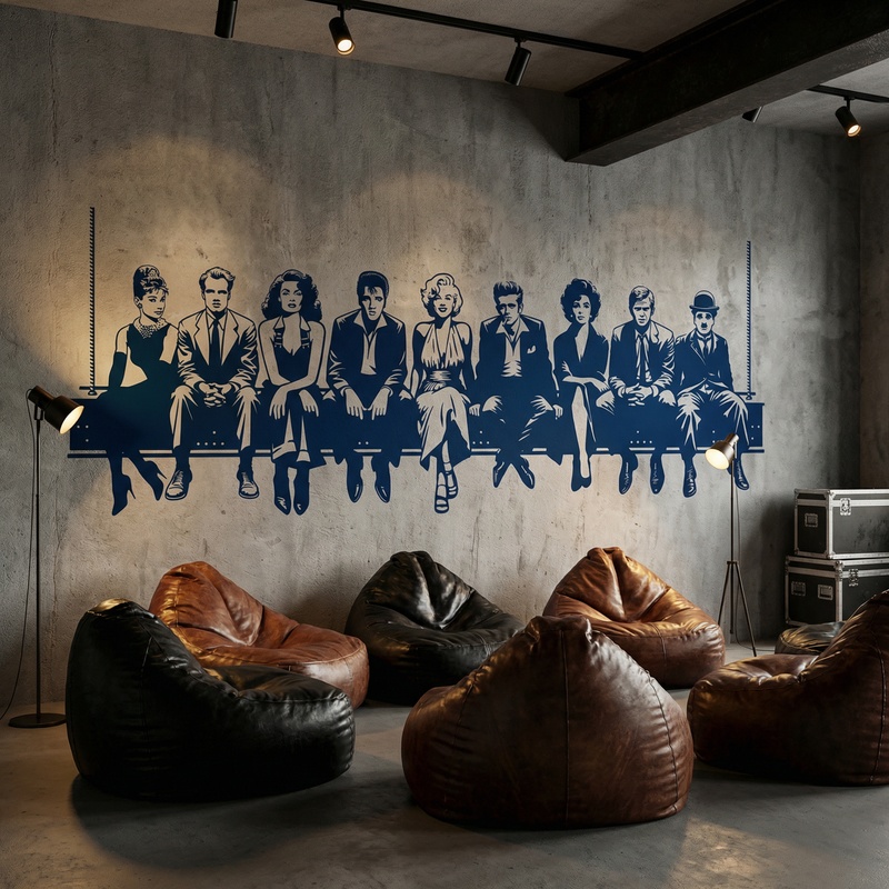 Wandtattoos: Hollywood Lunch 2024