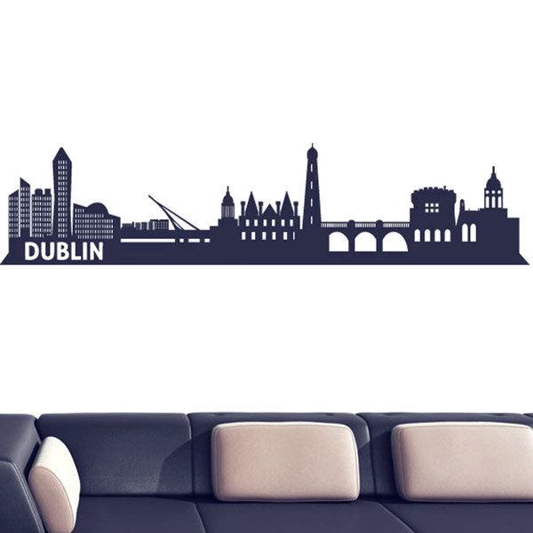 Wandtattoos: Dublin Skyline