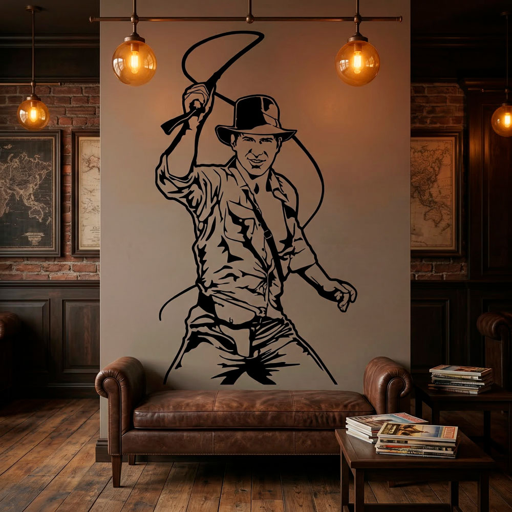 Wandtattoos: Indiana Jones