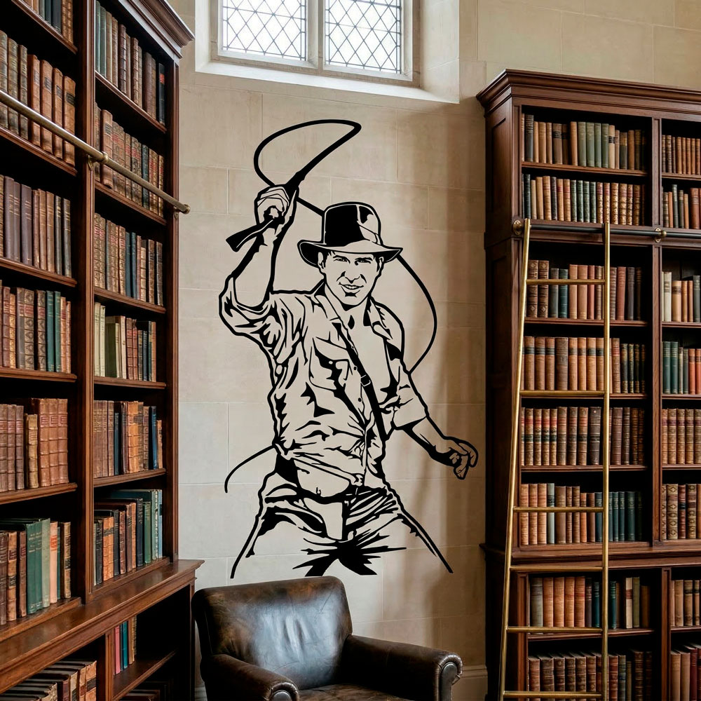 Wandtattoos: Indiana Jones