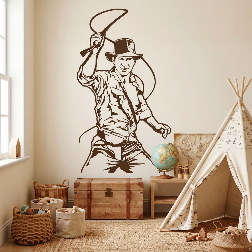 Wandtattoos: Indiana Jones