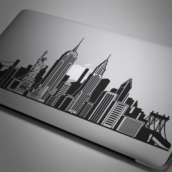 Aufkleber: Skyline von New York