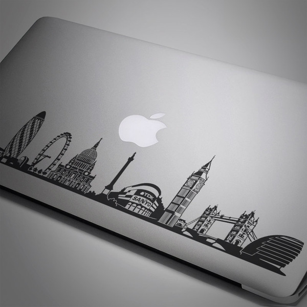 Aufkleber: Skyline von London