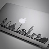 Aufkleber: Skyline von London 3