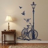 Wandtattoos: Fahrrad und Laternenpfahl 14