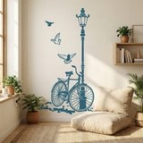 Wandtattoos: Fahrrad und Laternenpfahl 19