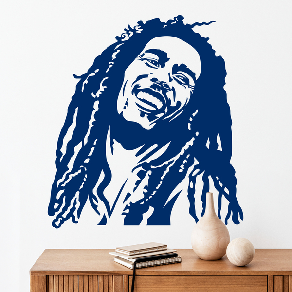 Wandtattoos: Bob Marley