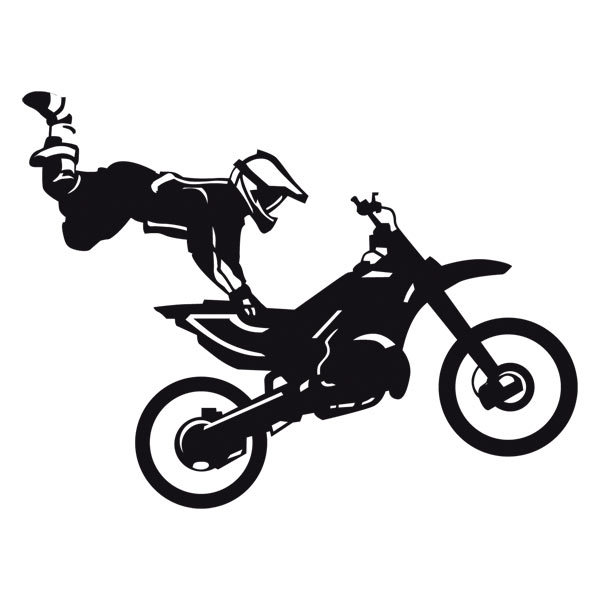 Wandtattoos: Freestyle motocross