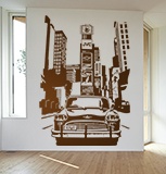 Wandtattoos: New York Taxi 5