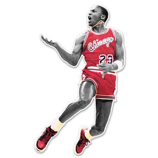 Aufkleber: Michael Jordan