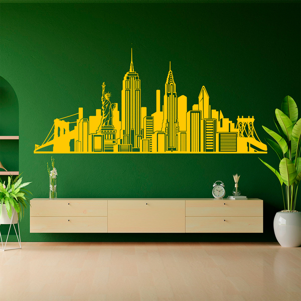 Wandtattoos: Skyline New York