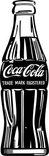 Aufkleber: Andy Warhol Coca Cola 0