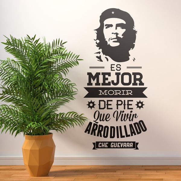 Wandtattoos: Es mejor morir de pie - Che Guevara