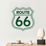 Wandtattoos: Route 66 Zeichen 4