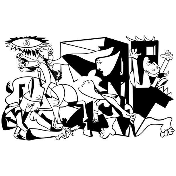 Aufkleber Picassos Guernica