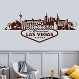 Wandtattoos: Las Vegas Skyline 2