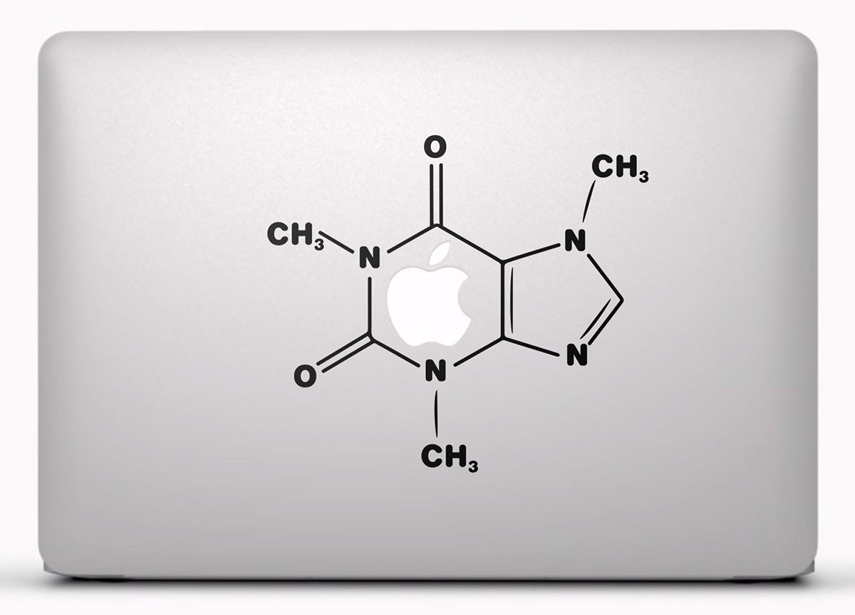Aufkleber: Koffein