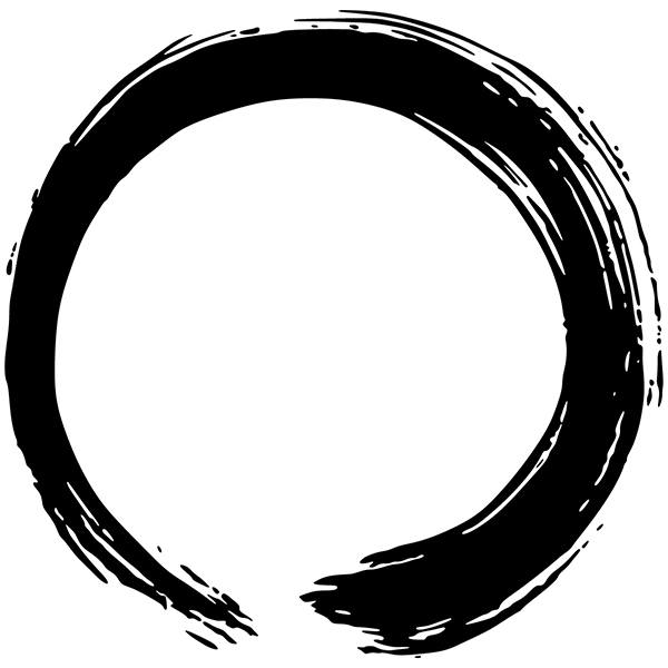 Wandtattoos: Enso - Kreis