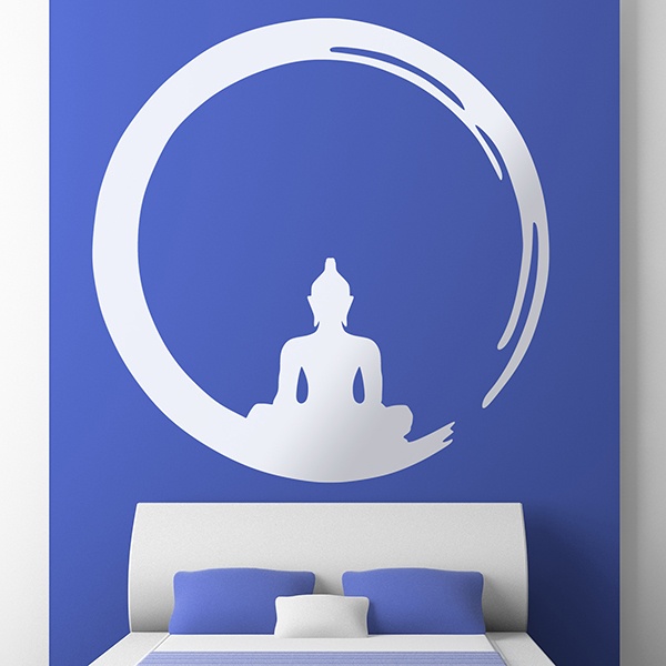 Wandtattoos: Buddha in Enso