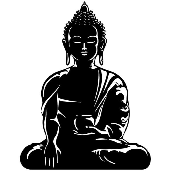 Wandtattoos: Buddha Siddharta Gautama