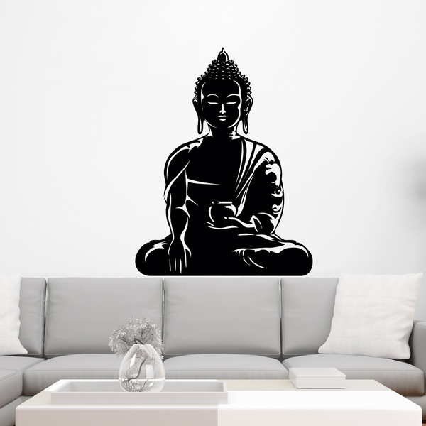 Wandtattoos: Buddha Siddharta Gautama
