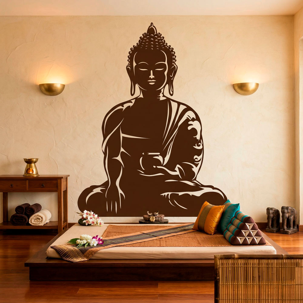 Wandtattoos: Buddha Siddharta Gautama