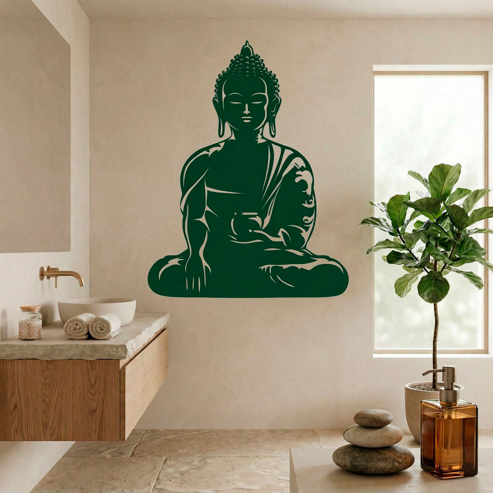 Wandtattoos: Buddha Siddharta Gautama