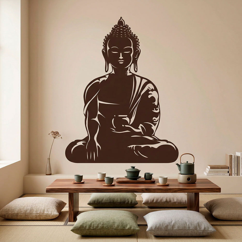 Wandtattoos: Buddha Siddharta Gautama