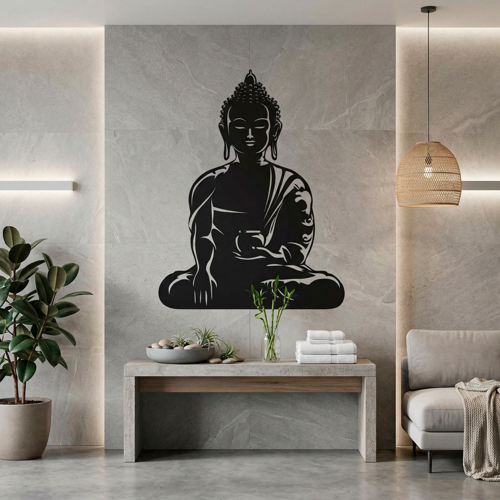 Wandtattoos: Buddha Siddharta Gautama