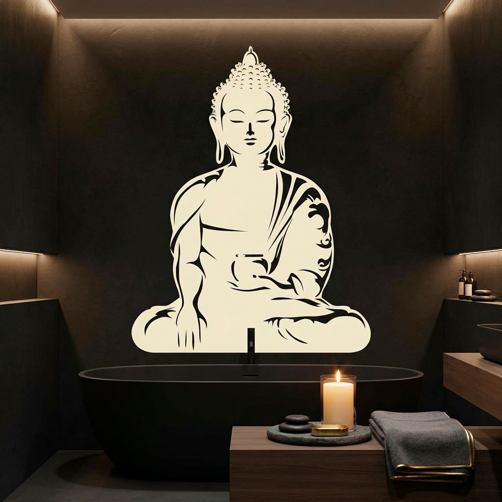 Wandtattoos: Buddha Siddharta Gautama