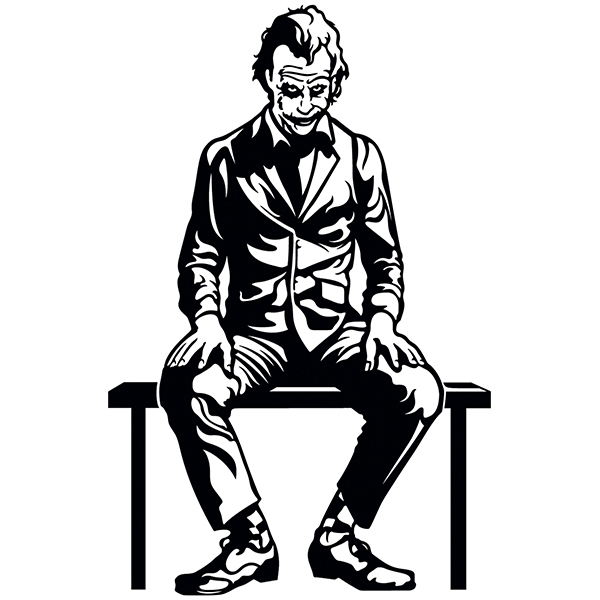 Wandtattoos: Joker