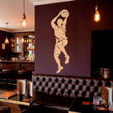 Wandtattoos: Basketball-Spieler schie&szlig;en 13