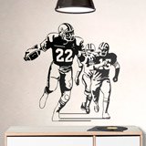 Wandtattoos: American-football-Spieler 2