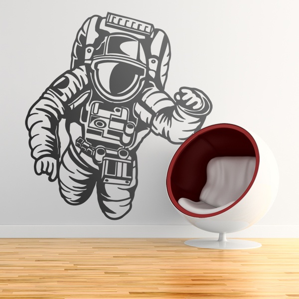 Kinderzimmer Wandtattoo: Astronaut in der Raum
