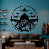 Wandtattoos: Top Gun 8
