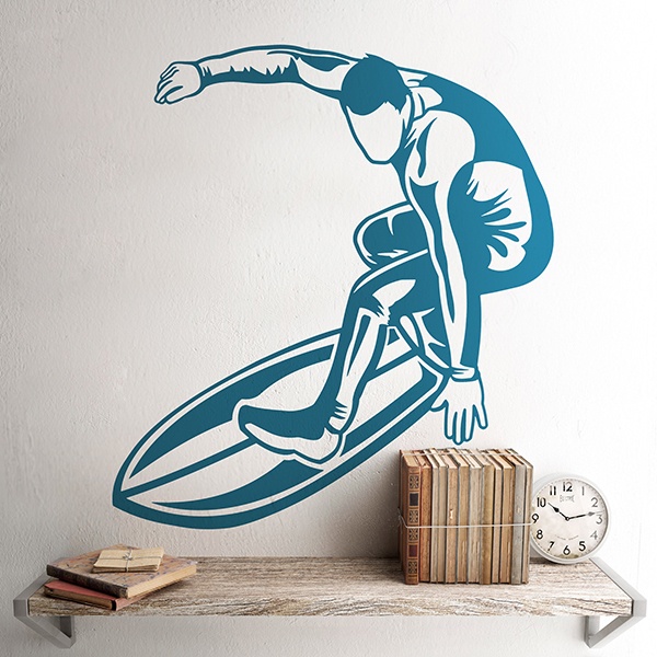 Wandtattoos: Surfer