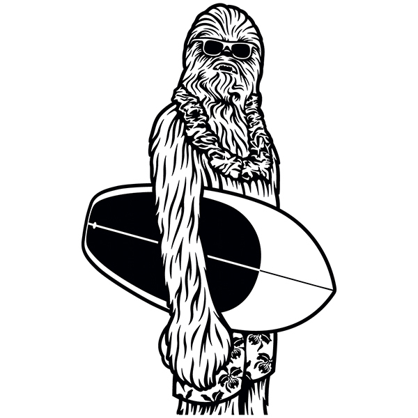 Wandtattoos: Chewbacca California