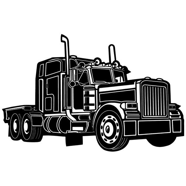 Wandtattoos: Lastkraftwagen (Lkw) Kenworth