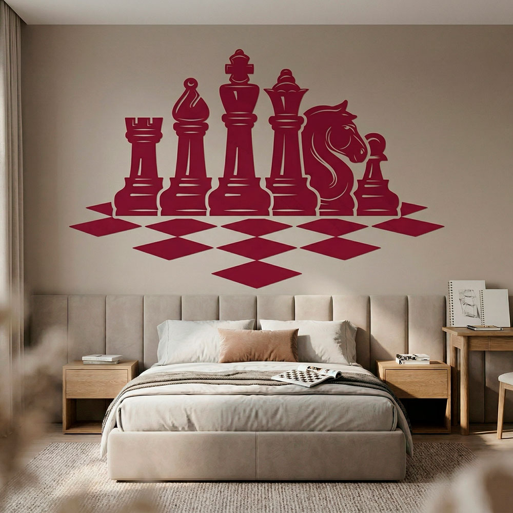 Wandtattoos: Schachbrett